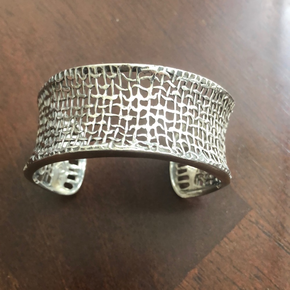 Silpada silver cuff bracelet